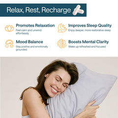 Infographic showing 5-HTP, Vitamin B6, Gotu Kola ingredients