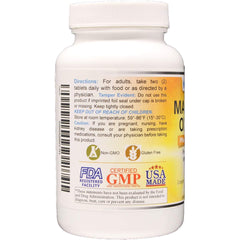 Coated, easy-to-swallow magnesium oxide tablet