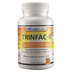 Wonder Laboratories TRINFAC-B Intrinsic Factor bottle front view
