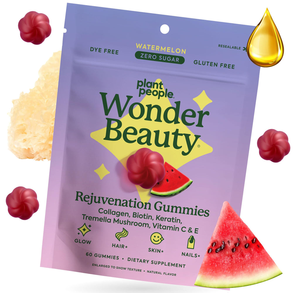 WonderBeauty Gummies Watermelon flavor 60-count pack shot