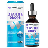 WONERPRO Zeolite Drops bottle ready for daily detox and gentle energy support.