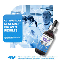 WONERPRO Zeolite Drops vegan and non-GMO for clean supplementation.