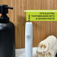 Eco-friendly bamboo toothbrush heads packaging and product
