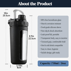 WORKOUT BW BYLWORKOUT leak-proof lid prevents spills in gym bags.