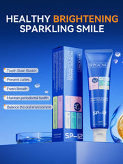 Box and toothpaste tubes of WPGCNG SP-12 Probiotic Toothpaste