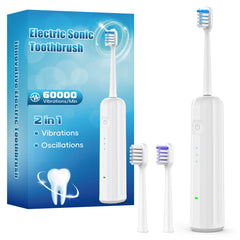 Wstiga 2025 Sonic Electric Toothbrush White β front view