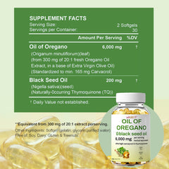 Close-up of black seed oil (Nigella sativa) ingredients