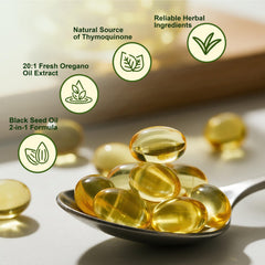 Close-up of product label and packaging