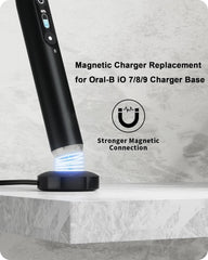 Non-slip annulus pad on the Oral-B iO charger replacement