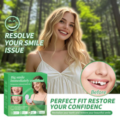 Close-up of WW4 adjustable smile device with natural colour
