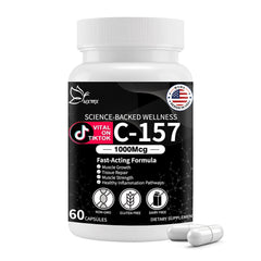 WXMX 157 capsules bottle for daily wellness and recovery support.
