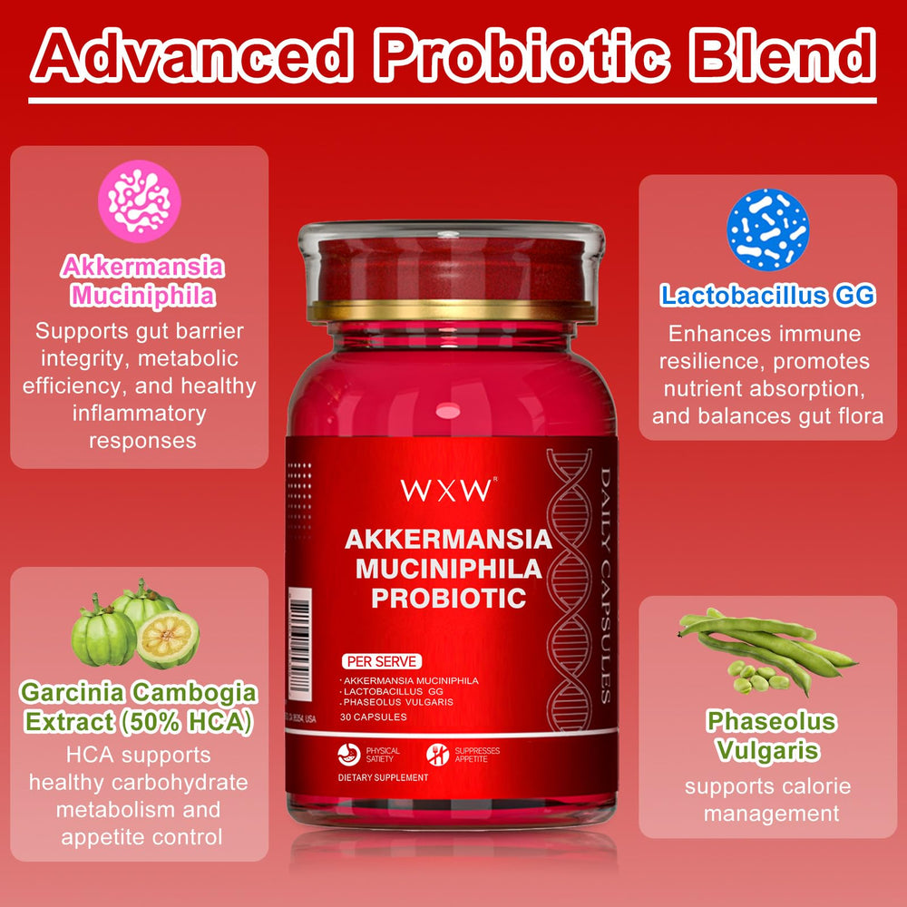 Garcinia Cambogia graphics near probiotic