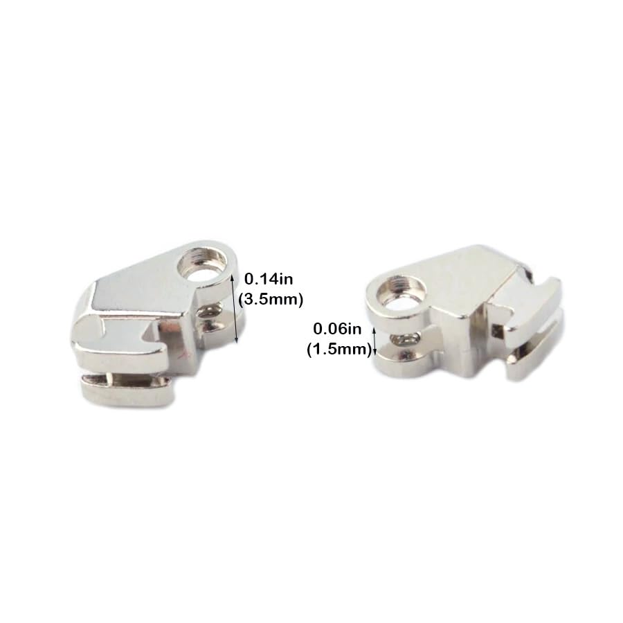 Left hinge components from WYZBEN replacement kit