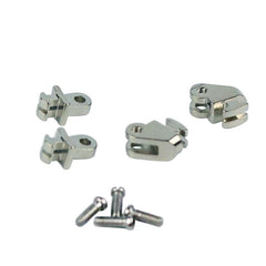 Nickel-plated silver hinges and screws from WYZBEN eyewear repair kit
