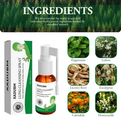 Three-pack of Xadubm Lung Cleansing Spray