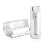 XBERSTAR toothbrush travel case for Laifen portable electric toothbrush – transparent front view