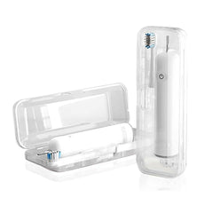 XBERSTAR toothbrush travel case for Laifen portable electric toothbrush – transparent front view