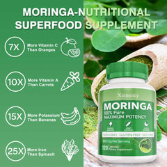 Immunity and energy support from Moringa capsules