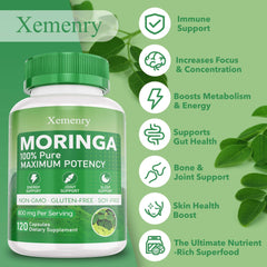 Ingredients and nutrition for Xemenry Moringa Capsules