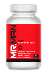 XenXNutra Labs Mr Man bottle front with tablets for boosted stamina.
