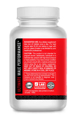 XenXNutra Labs Mr Man label close-up highlighting natural ingredients for safe use.