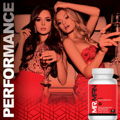 XenXNutra Labs Mr Man tablets close-up emphasizing the formula for enhanced drive.