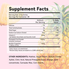 Close-up of probiotic icon showing 10B CFU Bacillus coagulans