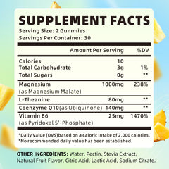 Close-up of chewable pineapple gummies