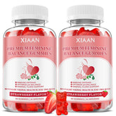 XIAAN Feminine Balance gummies bottle with 2 pack packaging