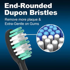 XIAOHEAD replacement toothbrush head for AquaSonic Duo Series Pro