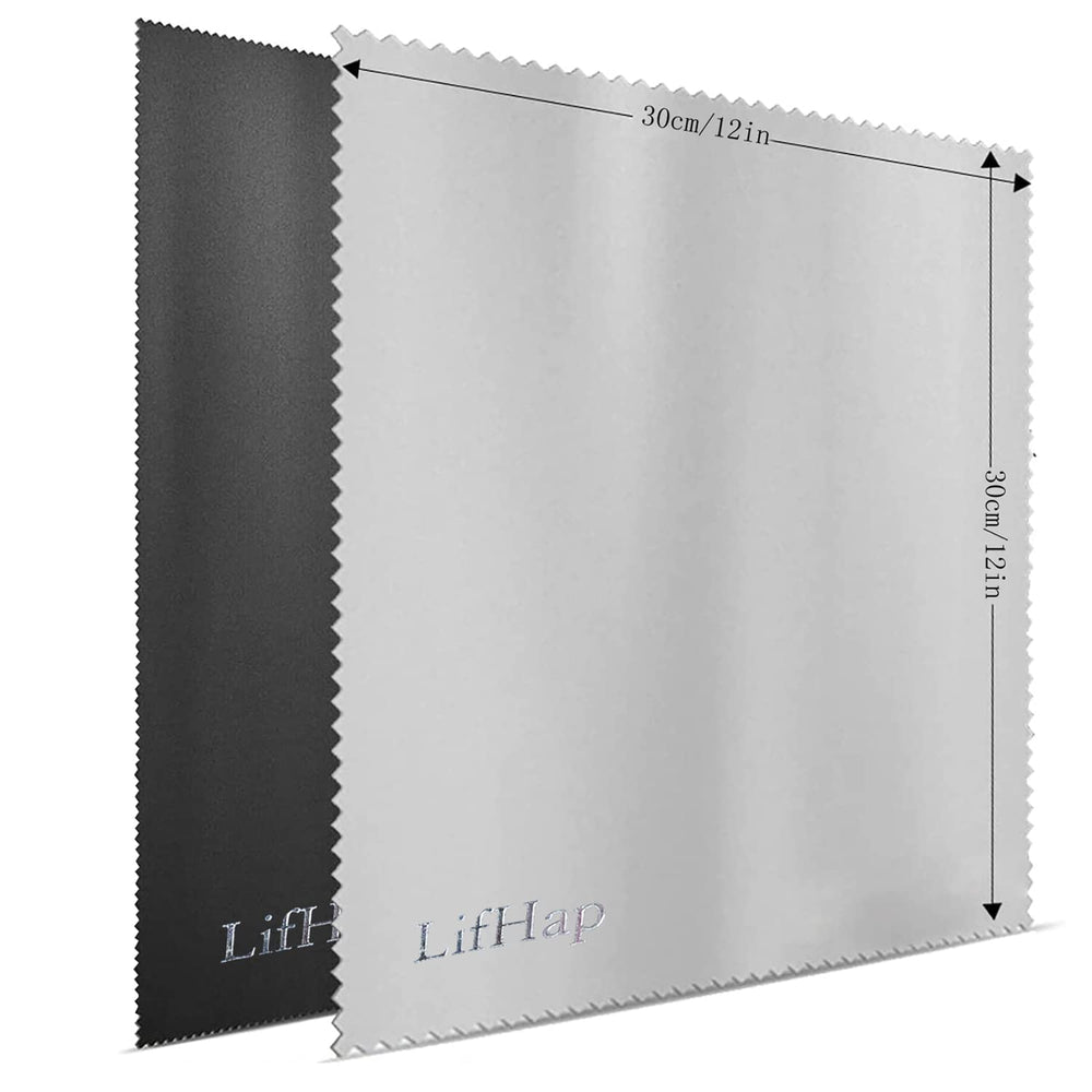 Individually packaged microfiber cleaning cloth for portability