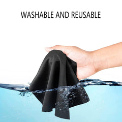 Lens cleaning cloth for camera lenses and optics