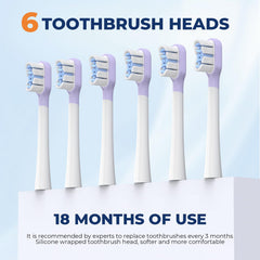IPX7 waterproof rating of XOKK toothbrush