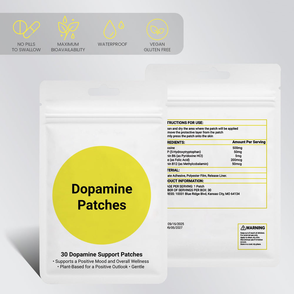 XOTMPFLY Dopamine Patches 30-count packaging