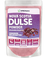 Front view of XPRS Nutra Dulse Powder 4 oz packaging