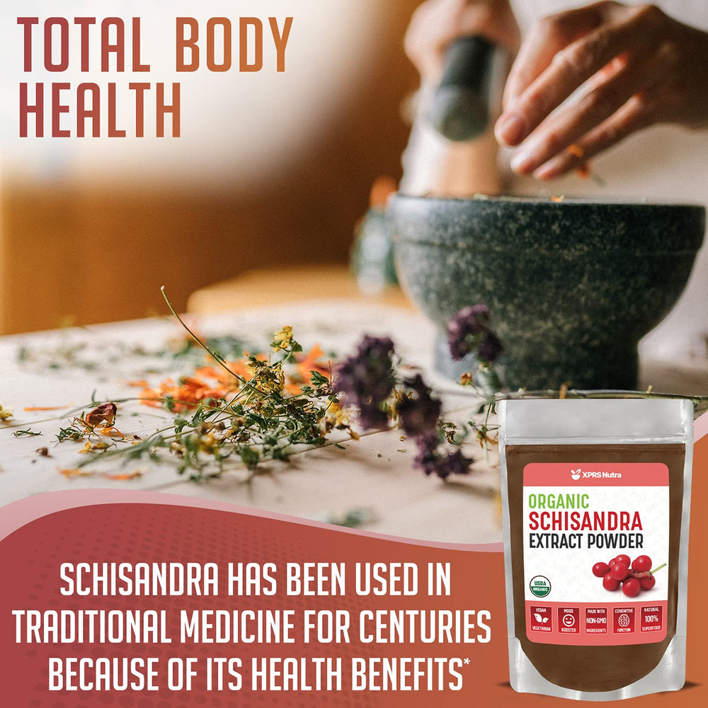 Packaging for XPRS Nutra Schisandra berry powder