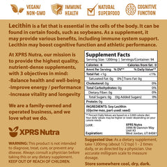 Comparison of 4 oz, 8 oz and 16 oz bag sizes for soy lecithin powder