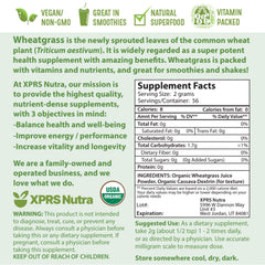 Serving ideas for wheatgrass juice powder in shakes and smoothies