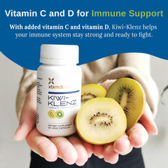 Back label with ingredients and certifications