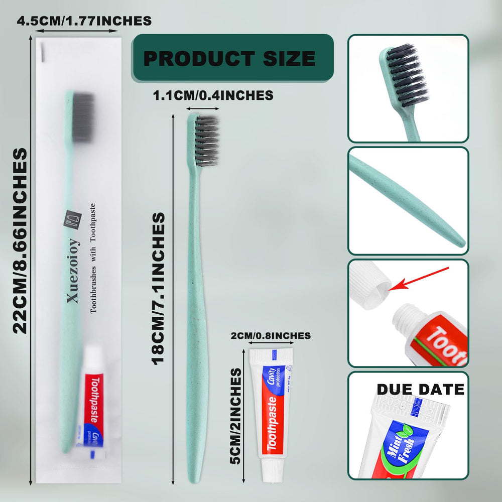 Homeless care donation kit: bulk toothbrushes with toothpaste