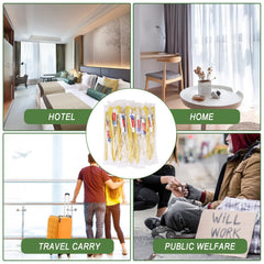 Hotel and hospitality supplies – disposable toothbrushes with toothpaste