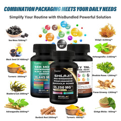 Mushroom & herb blend featuring Lion's Mane, Turkey Tail, Reishi, Cordyceps and Chaga
