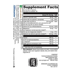 XYMOGEN Mood Food ES bottle – label close-up