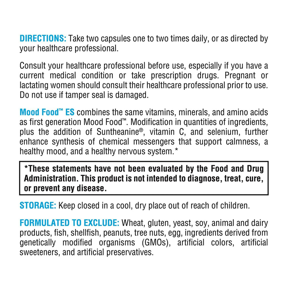 Calm mood concept with Mood Food ES branding