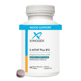 Main product image: XYMOGEN 5-MTHF Plus B12 cherry-flavored tablets