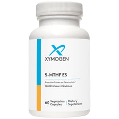 XYMOGEN 5-MTHF ES bottle front label
