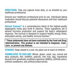 Capsules of XYMOGEN Adrenal Essence