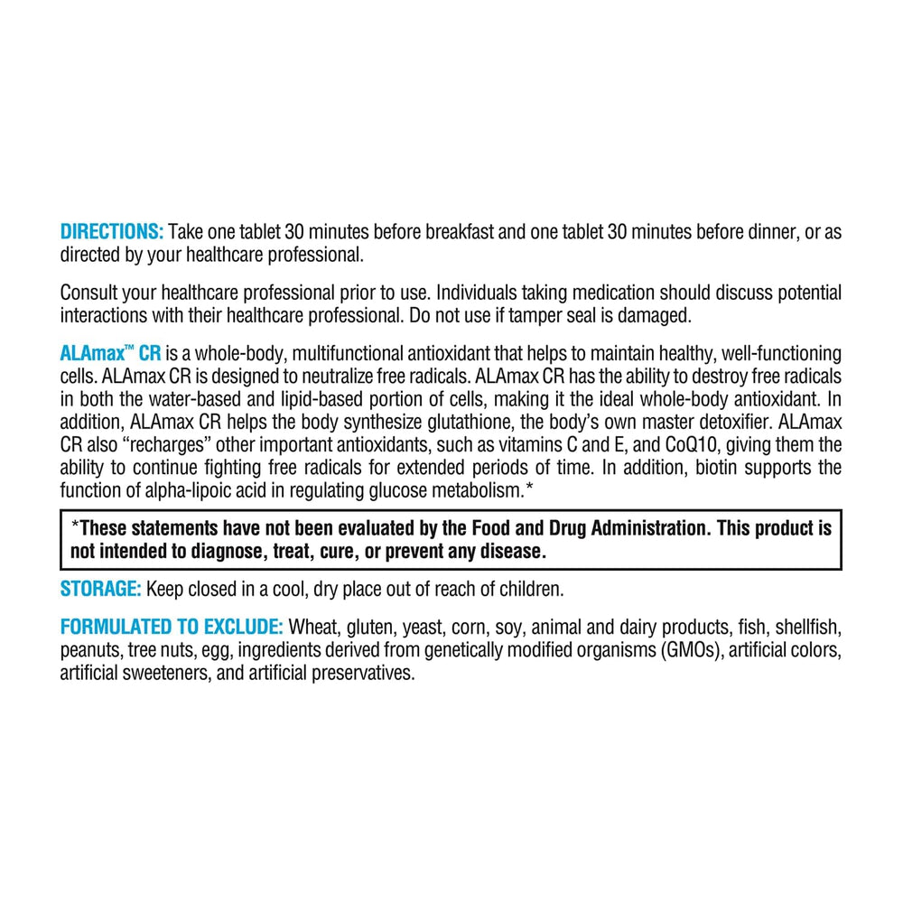 Graphic of free radicals being neutralized by alpha-lipoic acid