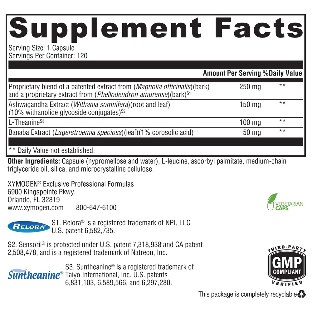 Close-up of Cortisolv bottle label