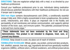 Illustration of eye health linked to DHA from algae